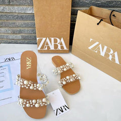 Transparent Pearl Flats 90065