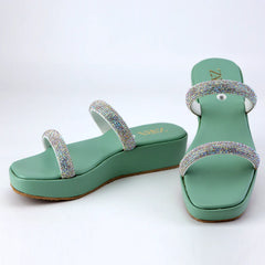 Rhinestone Wedges 910311