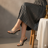 Rhinestone Cross heels 19807