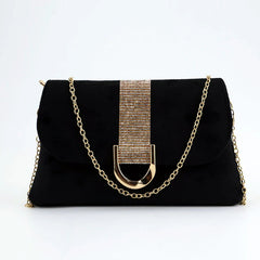 Velvet Cross Body Bag