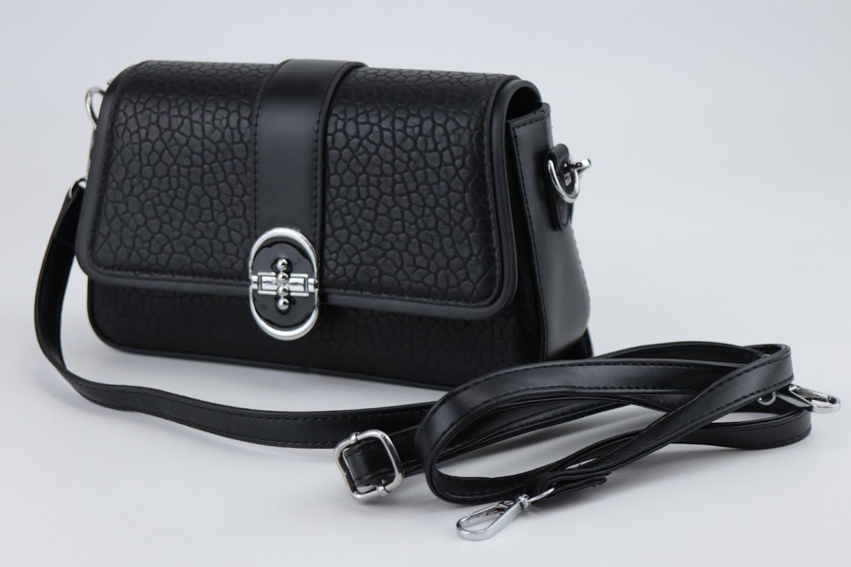 Leather Pattern Sling Bag - Spunkz