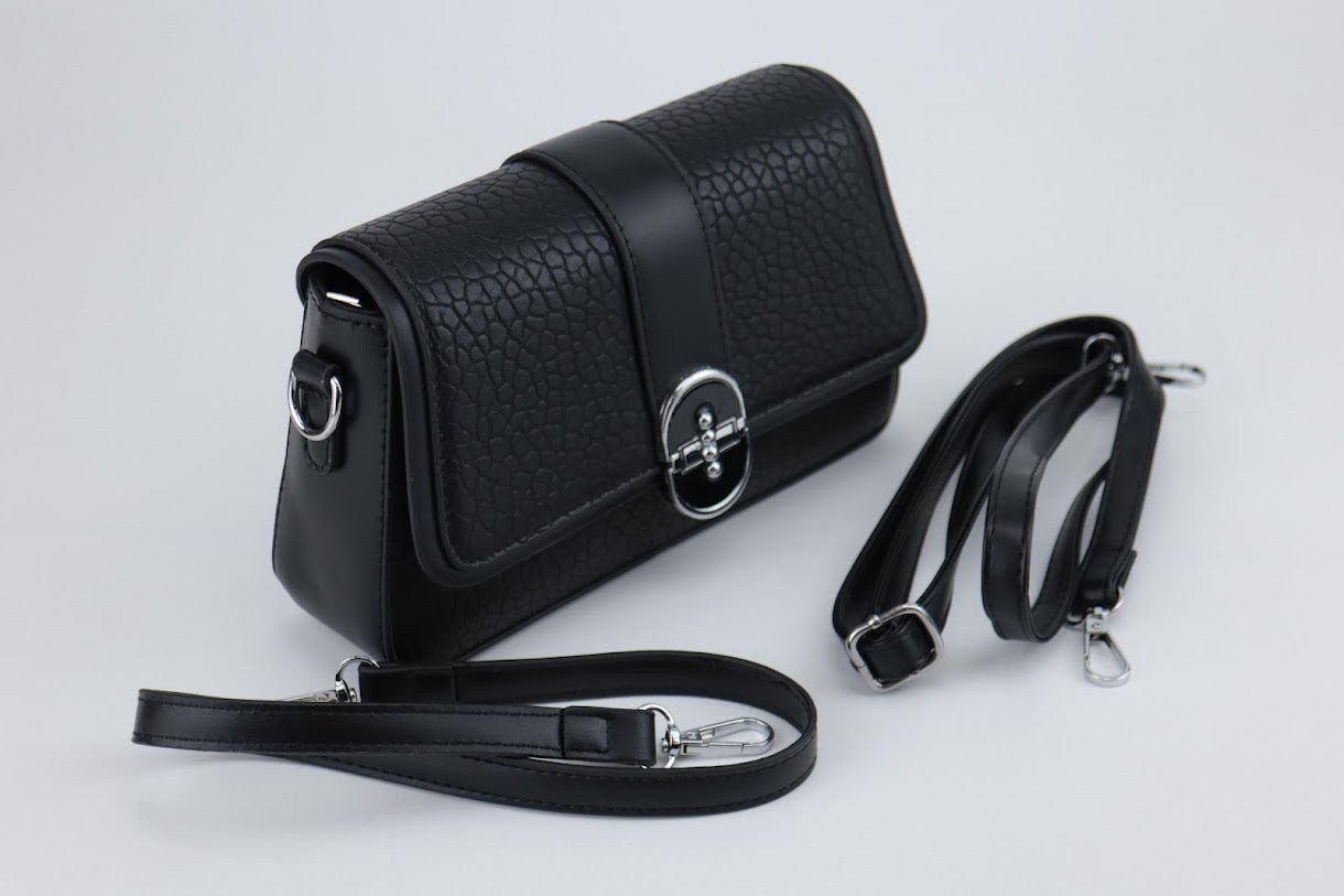 Leather Pattern Sling Bag - Spunkz