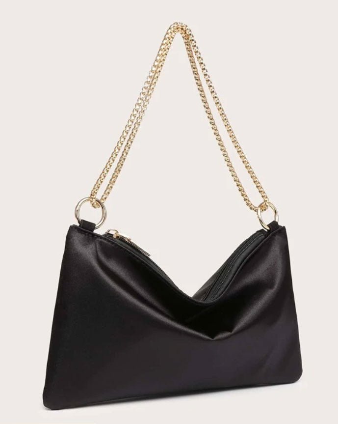 Black Satin Bag - Spunkz