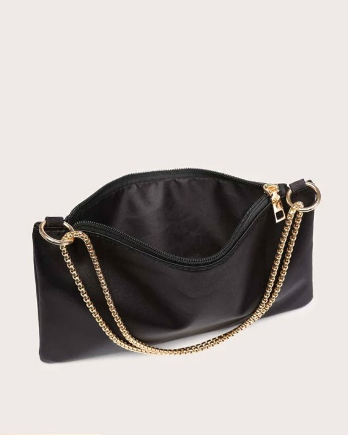 Black Satin Bag - Spunkz