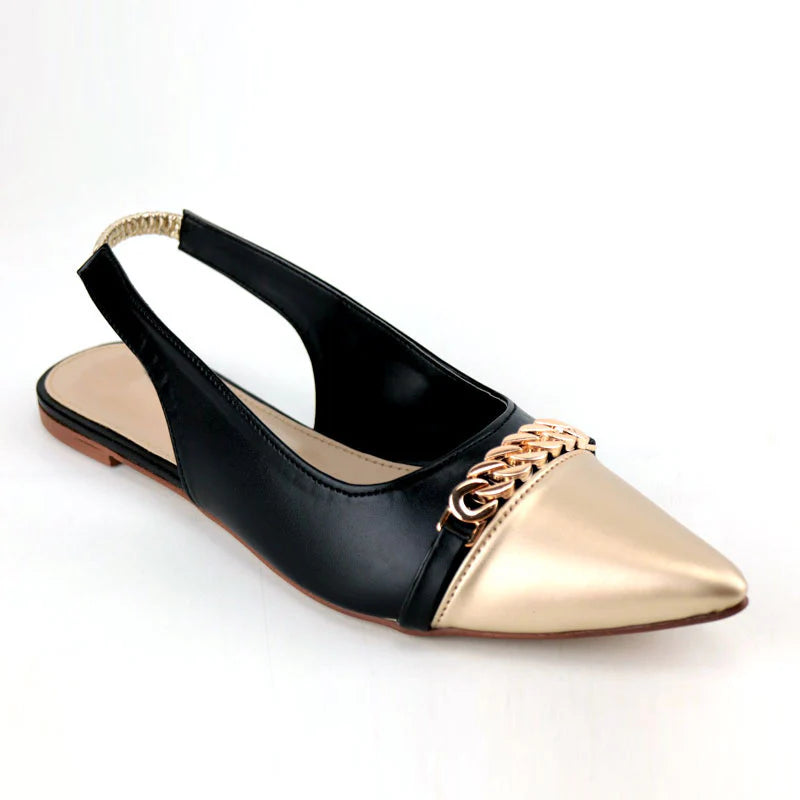 Slingback Flat Shoes