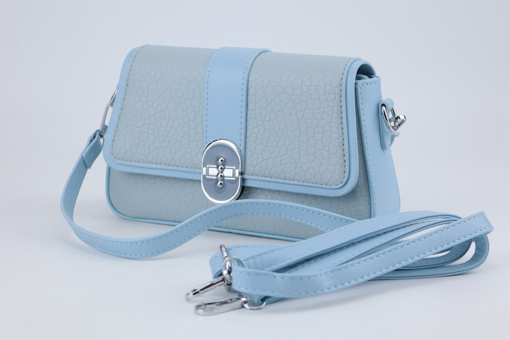 Leather Pattern Sling Bag - Spunkz