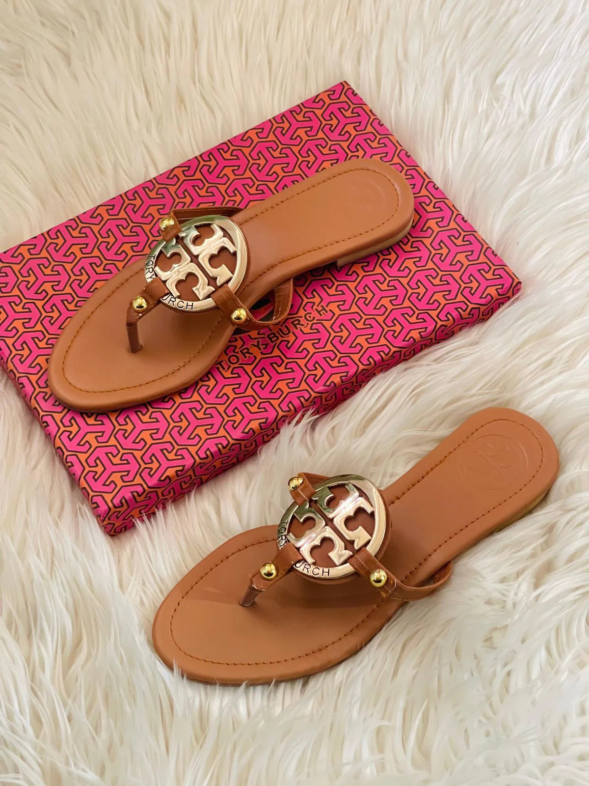Buckle Flat Slippers
