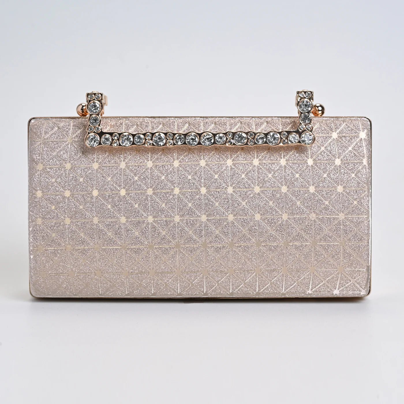 Diamond Handle Fancy Clutch Bag - Spunkz
