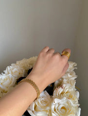 Gold Mesh chain Strap Bracelet - Spunkz