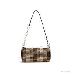 Diamond Embellished Crossbody Bag