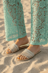 Mash Gold Slippers (11023) - Spunkz