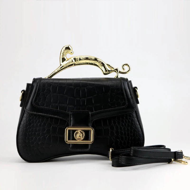 Leopard Handle Bag - Spunkz
