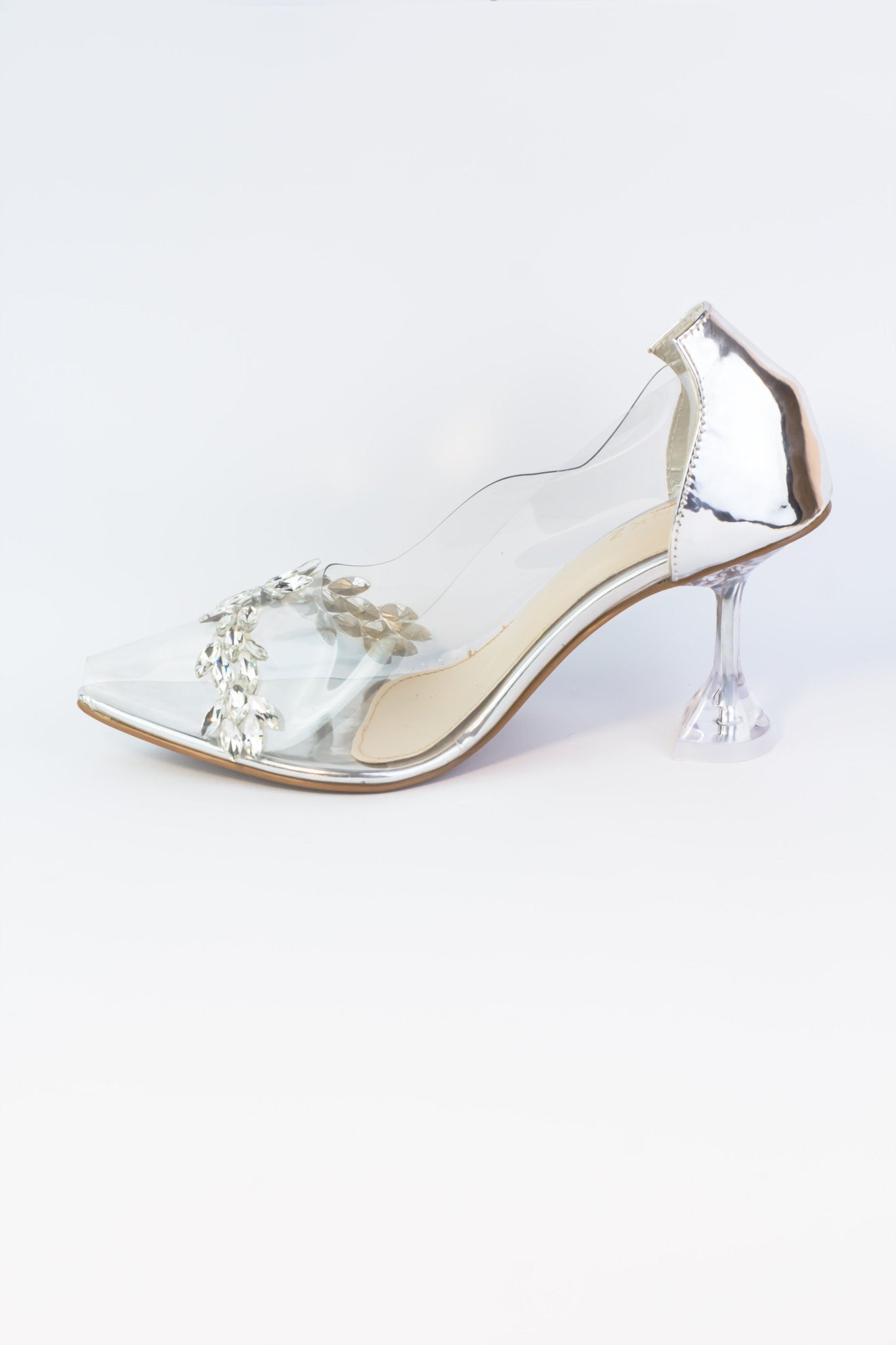 Kate Pumps Silver (11078) - Spunkz