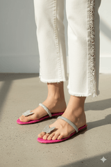 Pink Butterfly Slippers - Spunkz