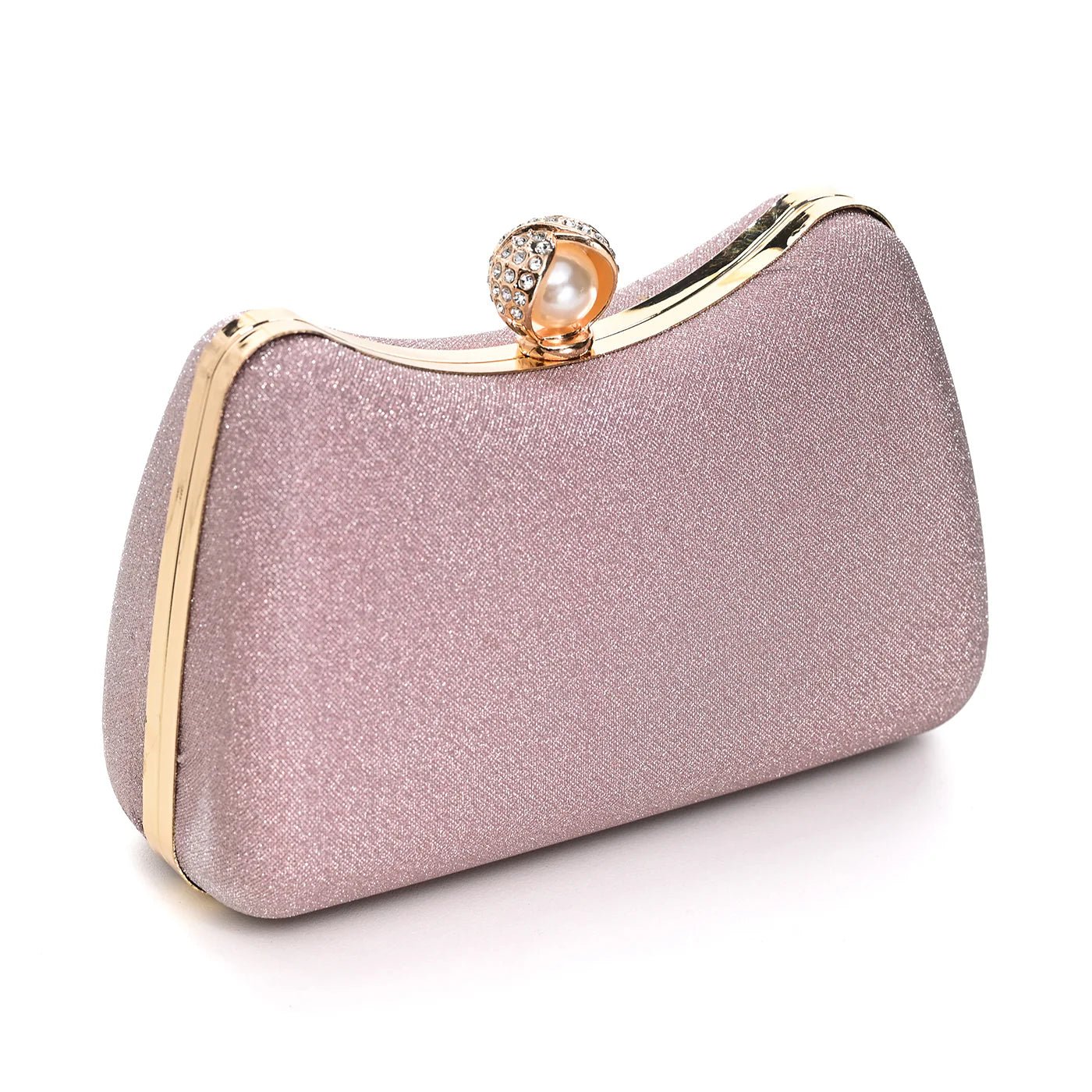 Pink Rhinestone Pearl Clutch Bag for Women in Pakistan – Spunkz