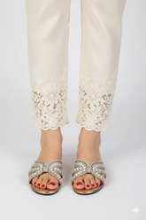 Natasha Rose Gold Slippers (11037)