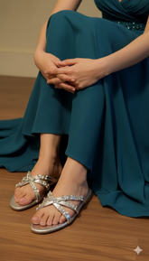 Capri Flats (Silver)