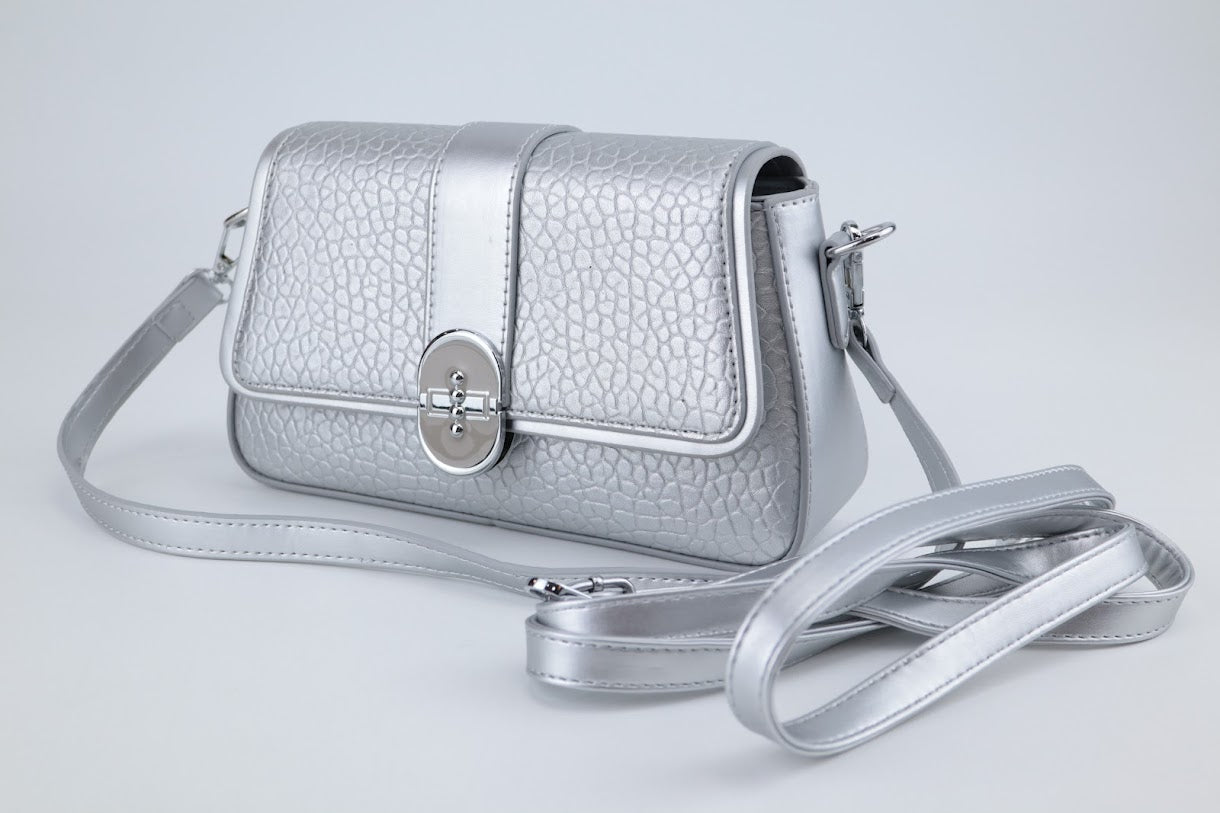 Leather Pattern Sling Bag - Spunkz