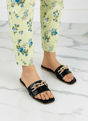 Golden Chain Slippers - Spunkz