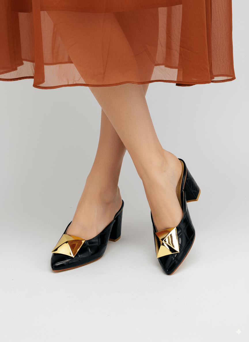 Block Heeled Sandals - Spunkz