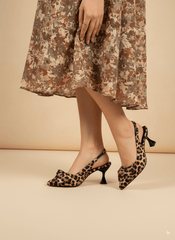 Leopard Bow Heel - Spunkz