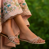 Mesh Strappy Slides 90037