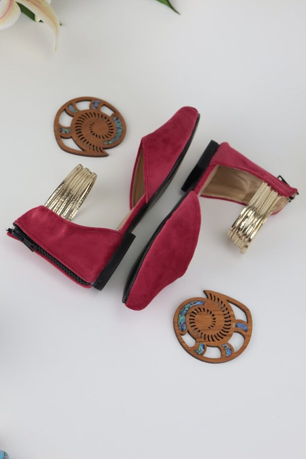 Koral Pink Flats - Spunkz