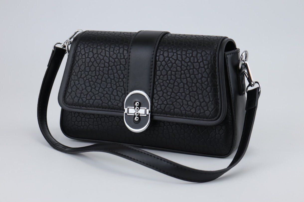 Leather Pattern Sling Bag - Spunkz