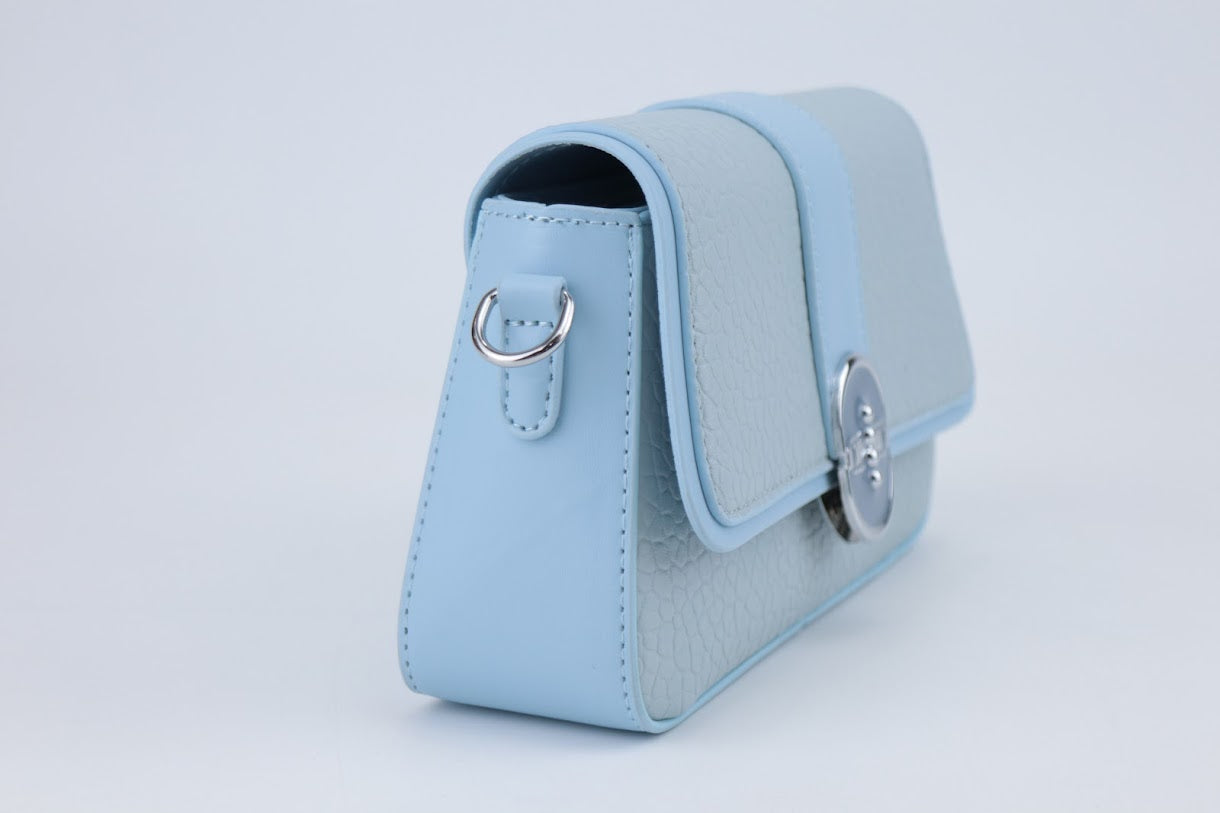 Leather Pattern Sling Bag - Spunkz