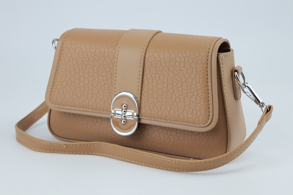 Leather Pattern Sling Bag - Spunkz