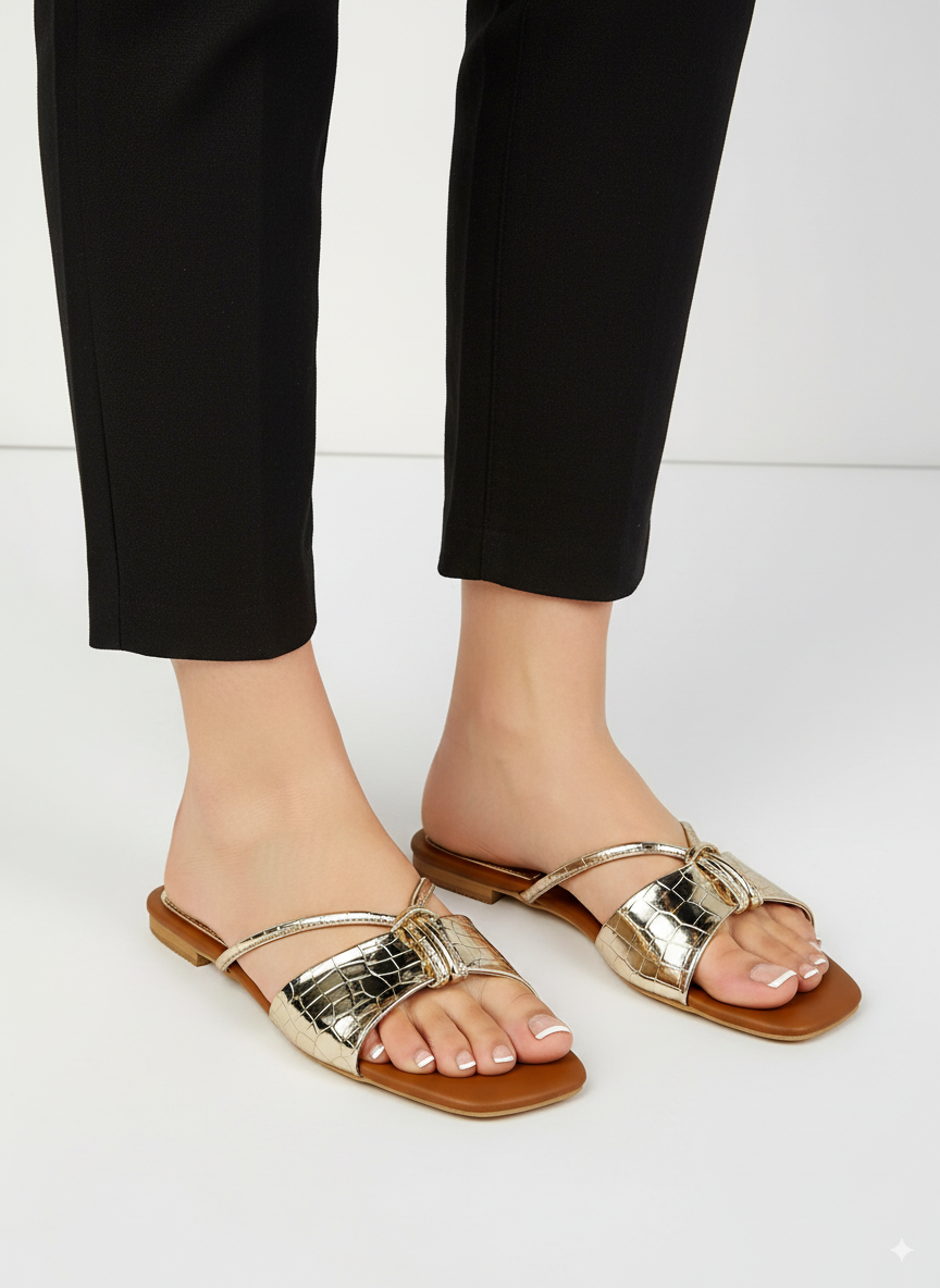 Croc Straps Slippers