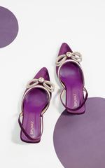 Roxa Bowknot Purple (11011) - Spunkz