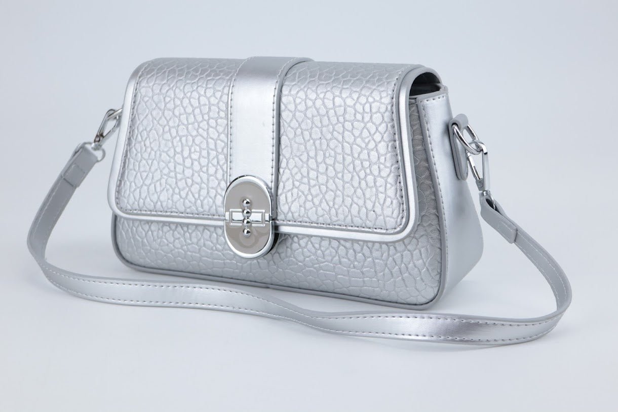 Leather Pattern Sling Bag - Spunkz