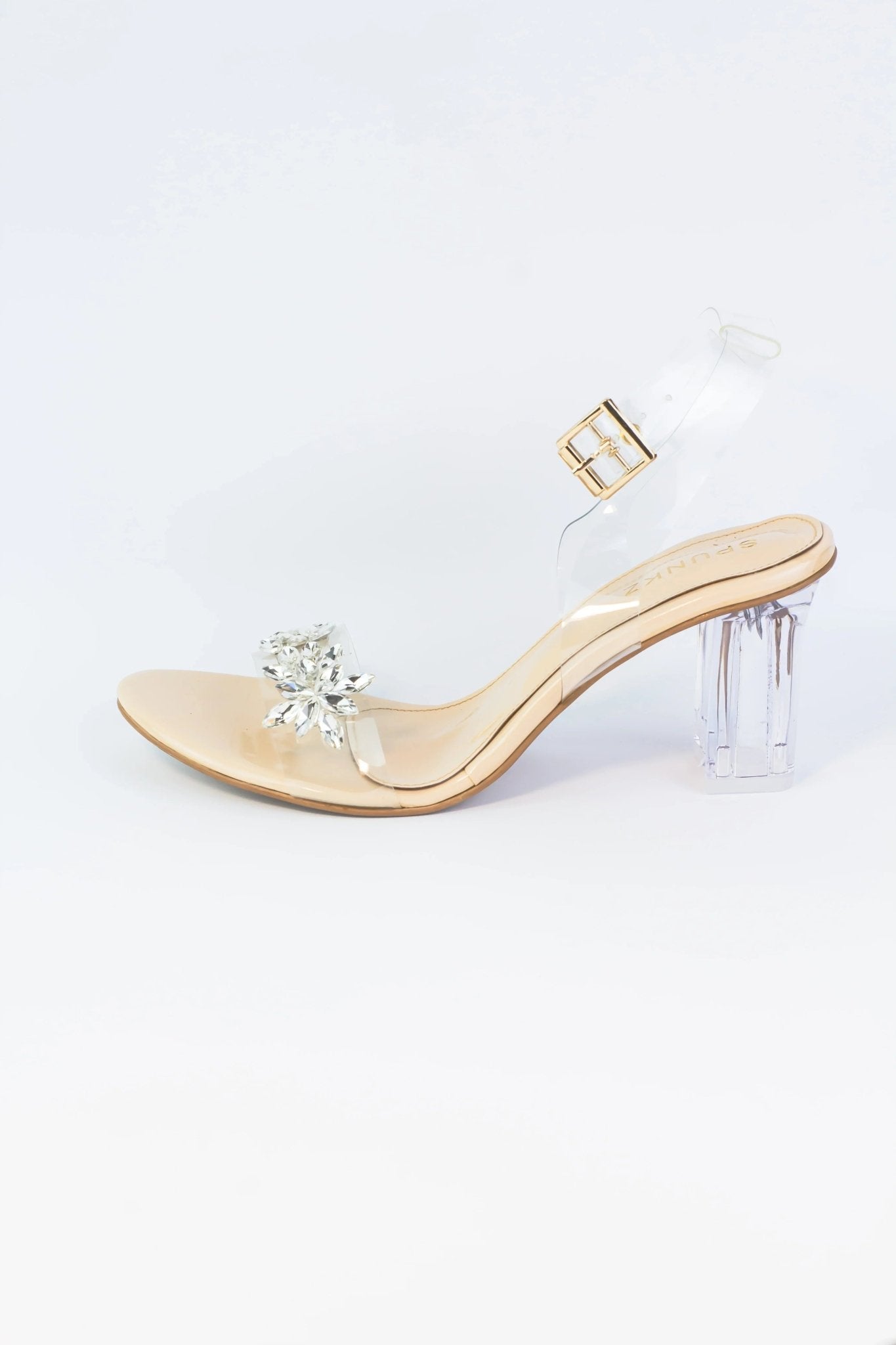 Transparent Strappy Sandals (11015) - Spunkz