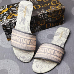 Dway Embroidered Slippers 90370