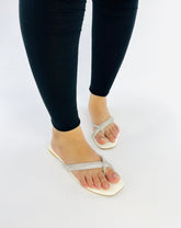 Diamond Cross Flat Slides - Spunkz