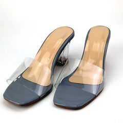 Crystal Transparent Heels 910408