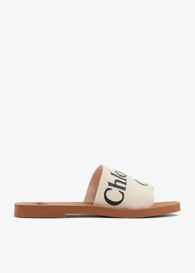 Woody Slides (White) - Spunkz