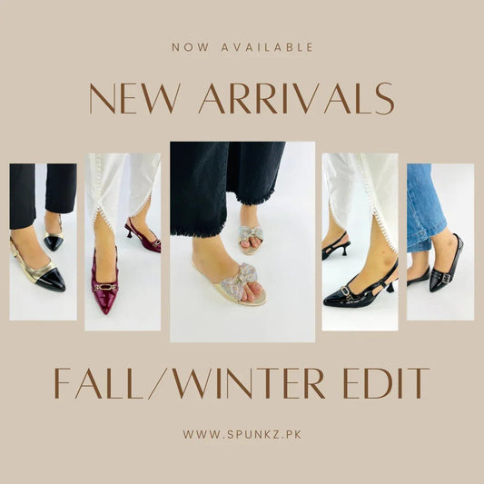 Spunkz Designer Women's Footwear in Pakistan - Spunkz