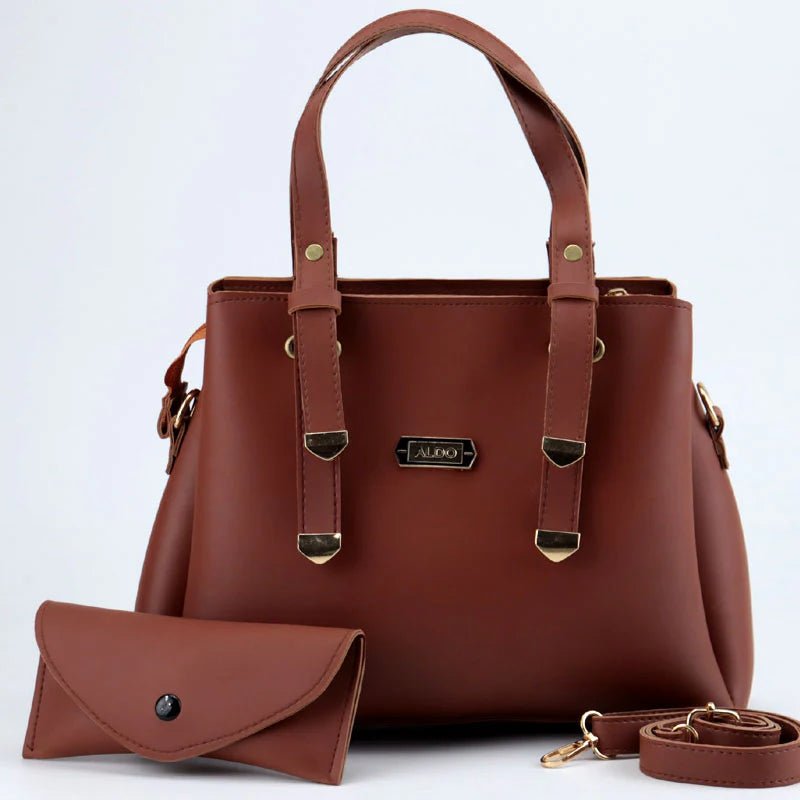2pcs Leather Handbag - Spunkz