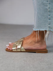 Criss cross Slippers - Spunkz