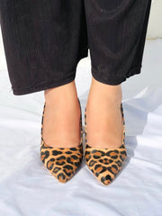 Cheetah Print Heel - Spunkz