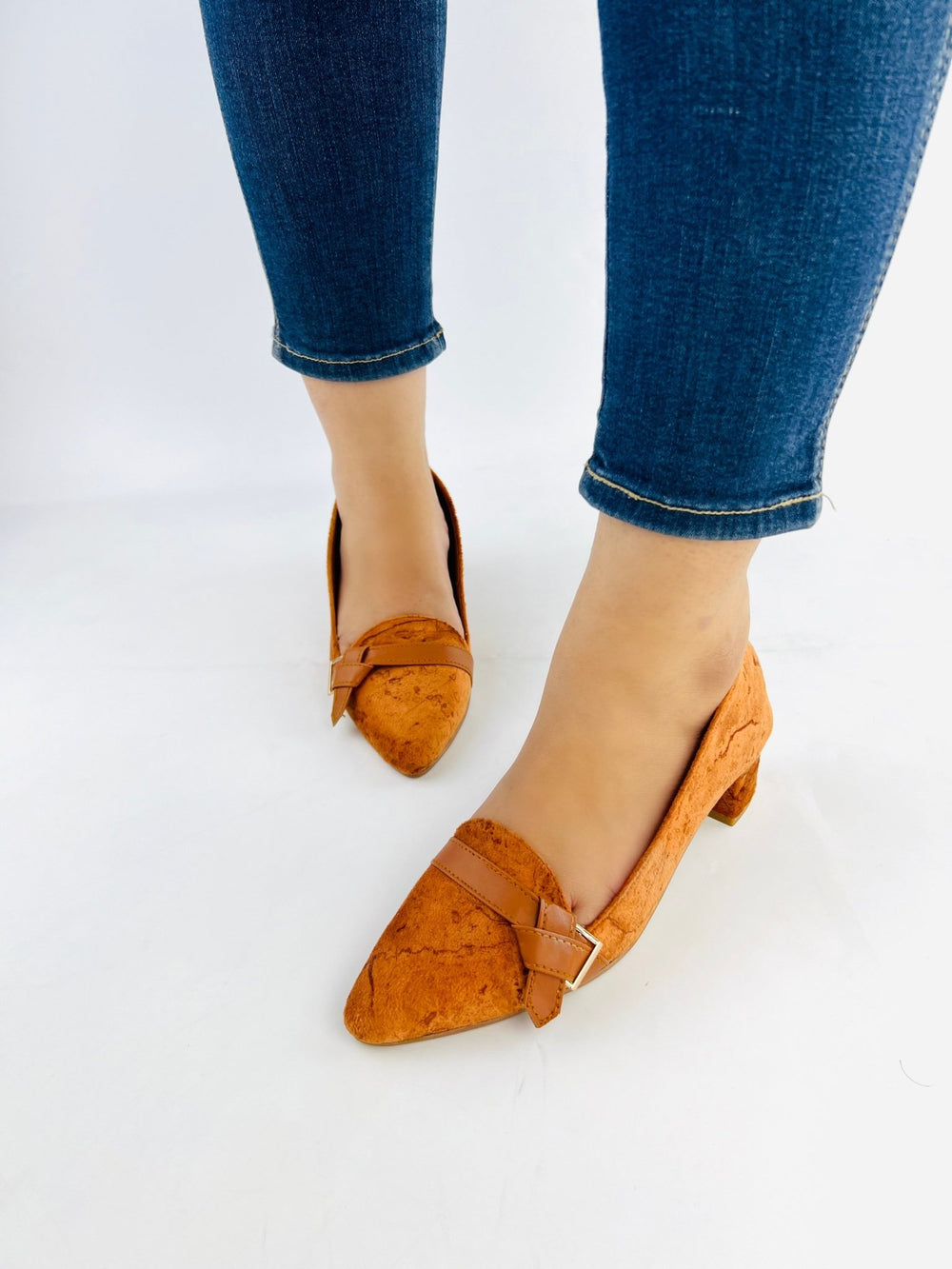 Brown Court Shoes - Spunkz