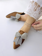 Annabel Brown Mule Shoes (11029) - Spunkz