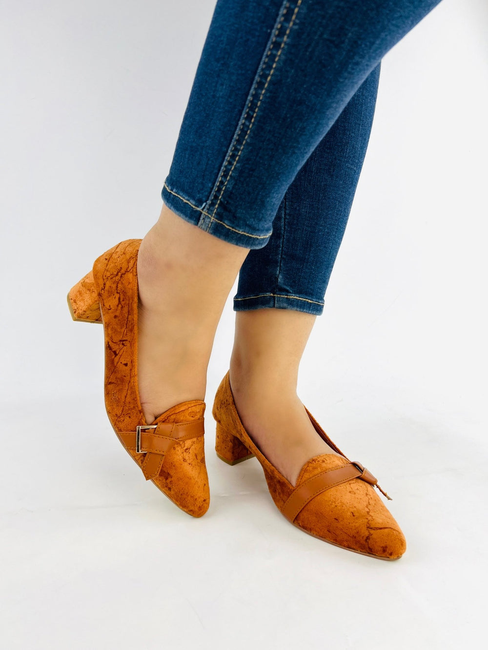 Brown Court Shoes - Spunkz