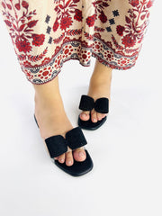 Black Slippers (11056) - Spunkz