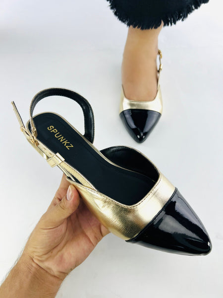 Gold Toe Pump (11001) - Spunkz