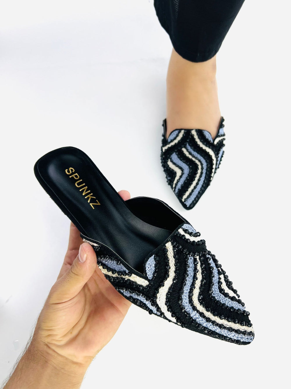 Black Mules (11040) - Spunkz
