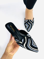 Black Mules (11040) - Spunkz