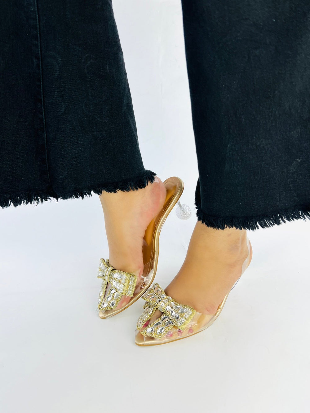 Cinderella Transparent Heels - Spunkz